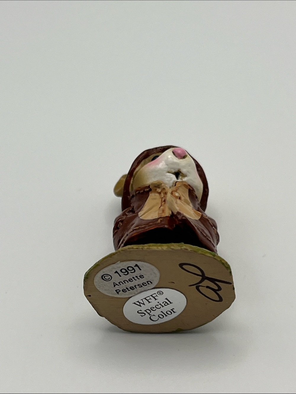 M-180 April Showers Wee Forest Folk signed by Annette Petersen 1991 - Picture 10 of 11